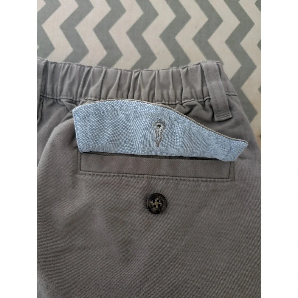 Chubbies Originals Gray Elastic Waist Stretch Cotton Shorts Womens Medium - Picture 4 of 10